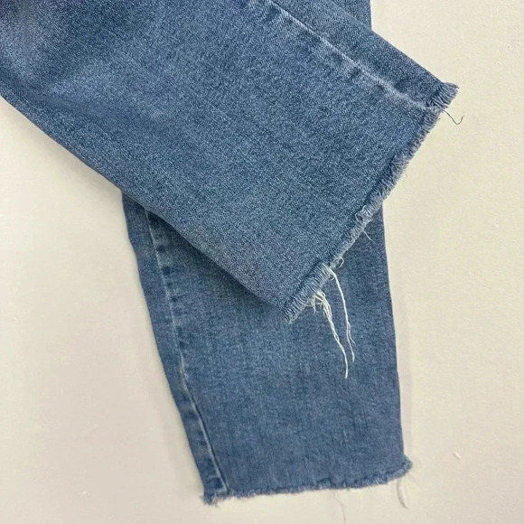 Free People High Rise Straight Leg Jeans Size 29 - Picture 5 of 5